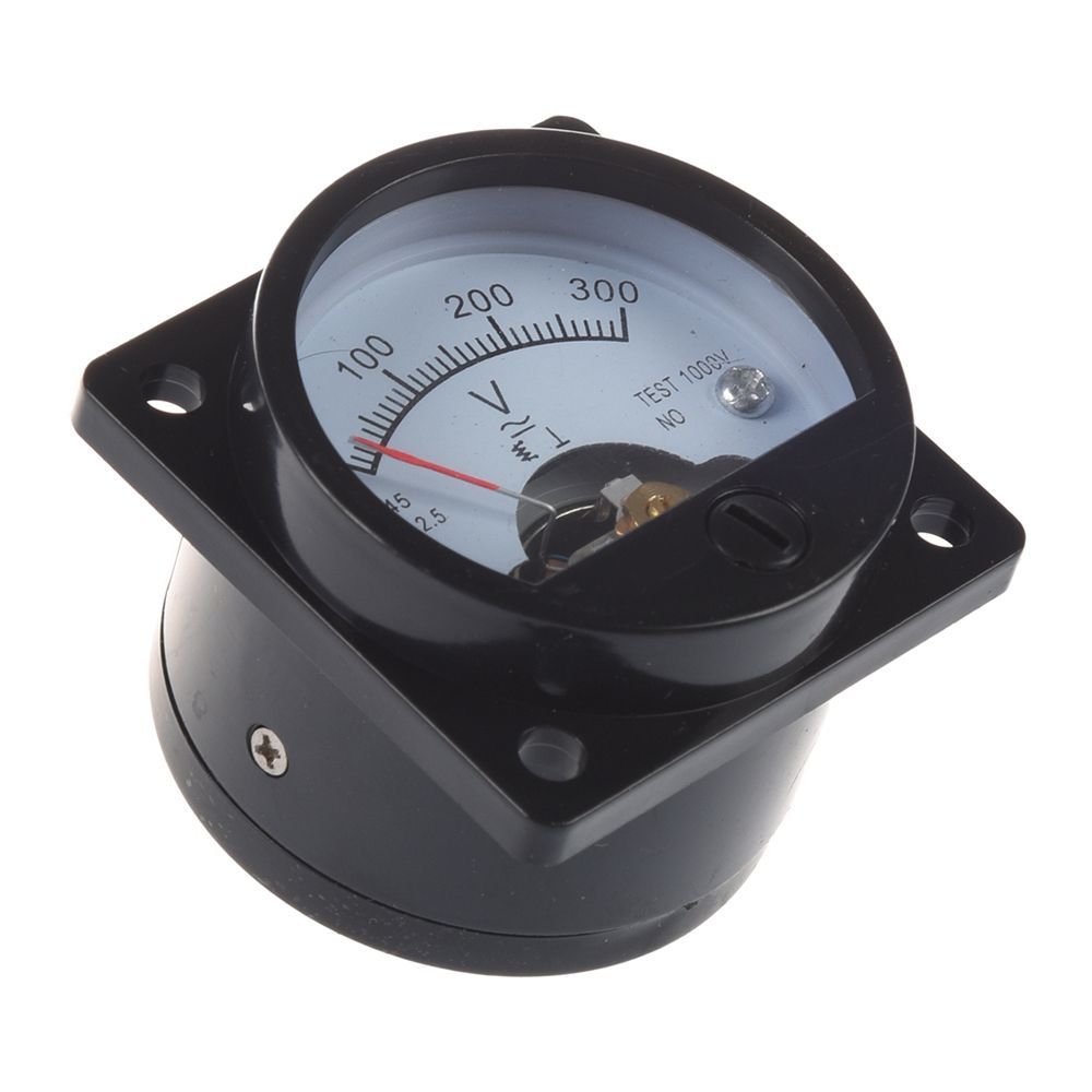 Black 0-300V Current Voltmeter - đánh giá và giá Analog Meter Gauge