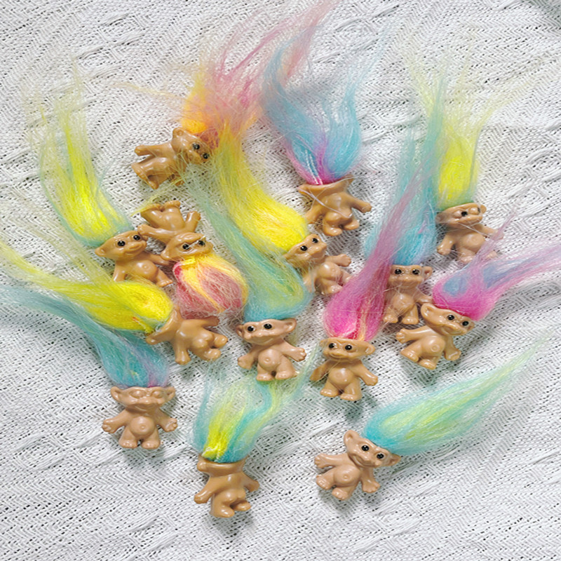 10/20PCS Mini Long Hair Vintag - đánh giá và giá Vintage Collectible Items