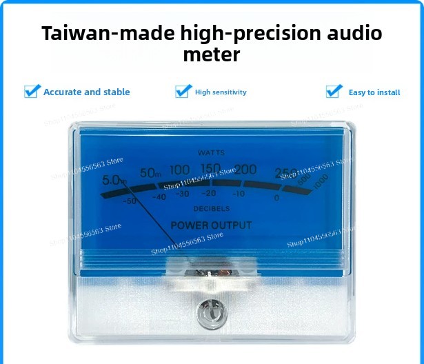 TN-90 Type Blue Backlight VU L - đánh giá và giá Analog Meter Gauge