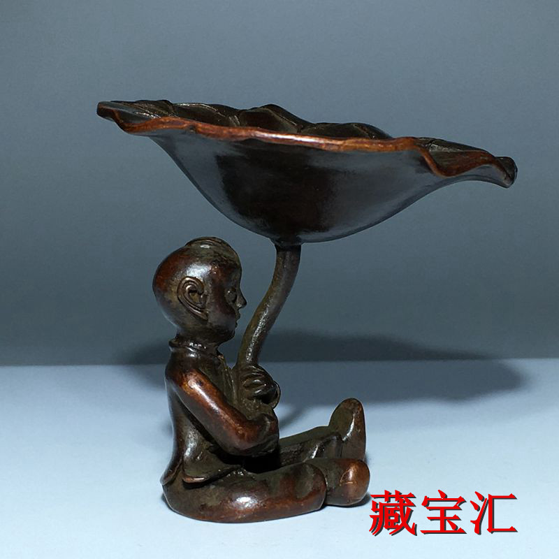 Vintage Antique Lotus Leaf Chi - đánh giá và giá Vintage Collectible Items