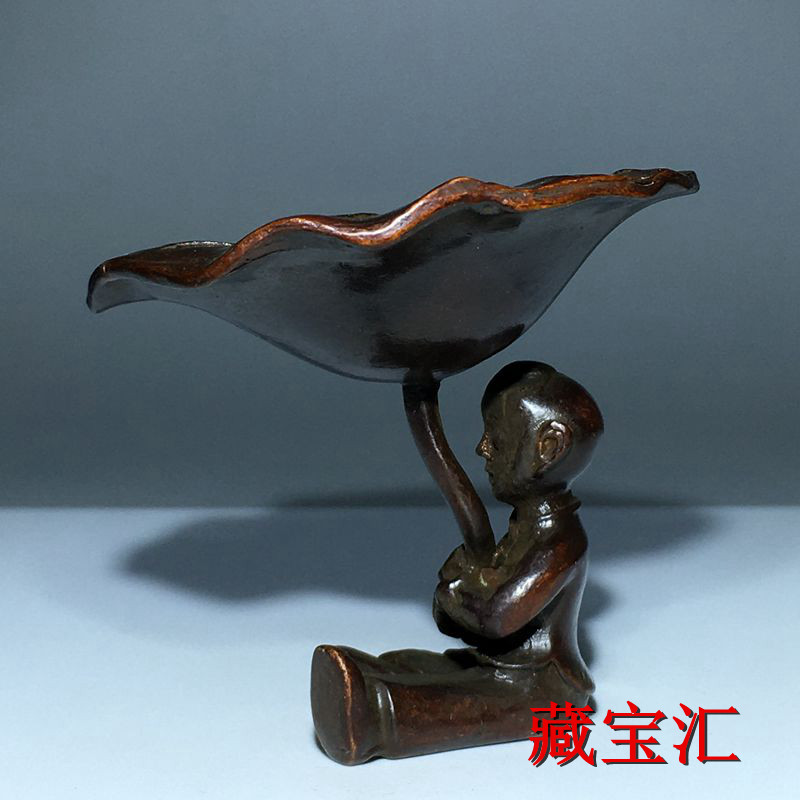 Vintage Antique Lotus Leaf Chi - đánh giá và giá Vintage Collectible Items